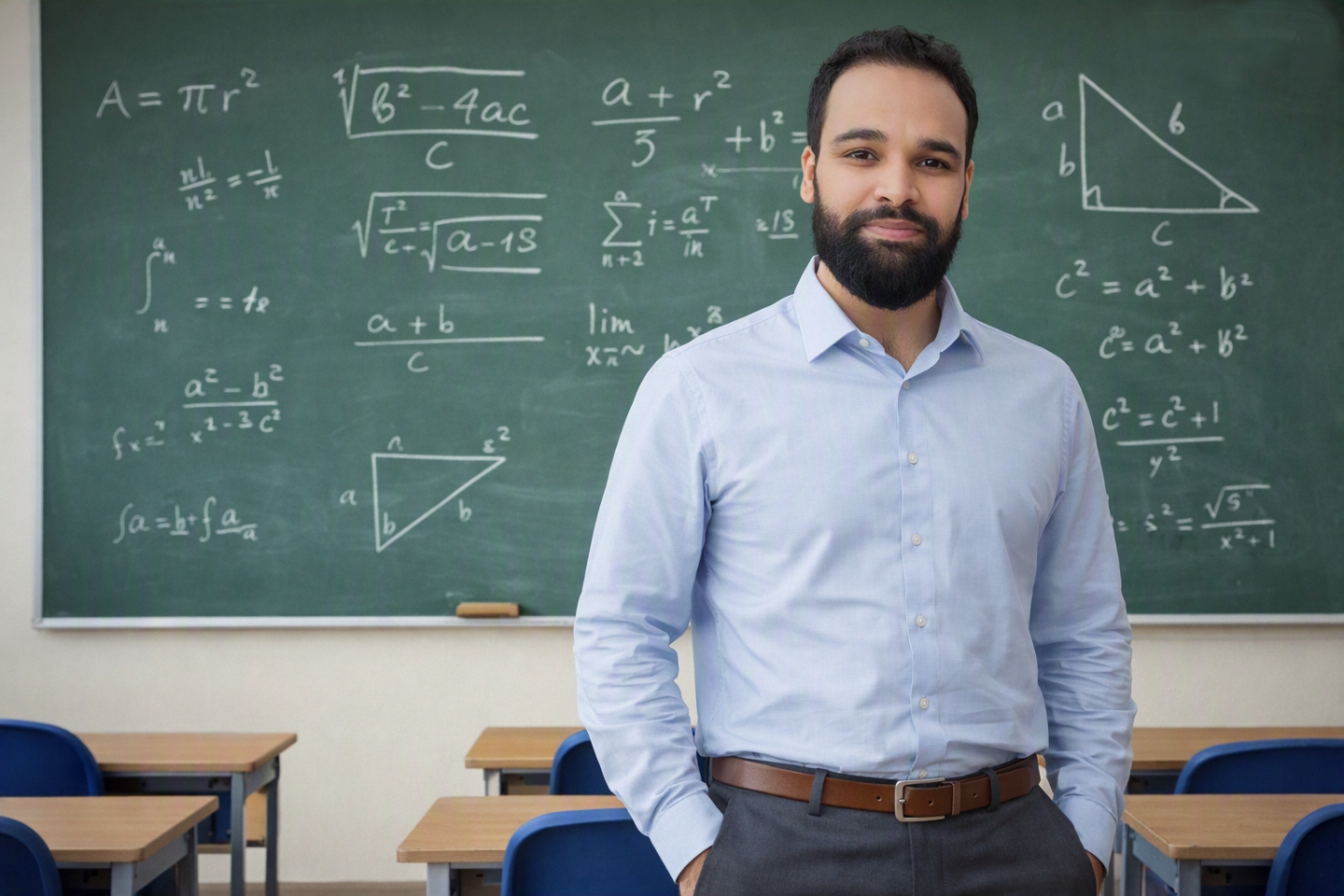 M. Yahya Barkouz, Professeur de Mathématiques